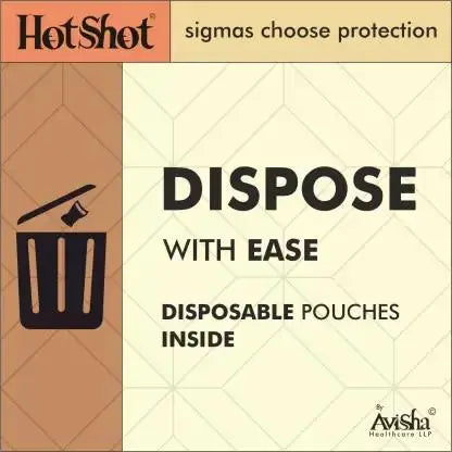 1600 Dots Extra Dotted Condom - 10 Count