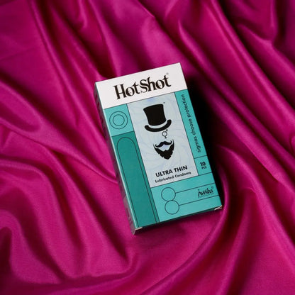 Super Slim Ultra Thin Condom for Men - 10 Count