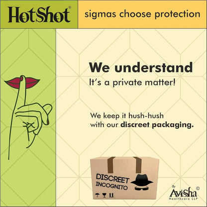 3IN1 Ribbed, Contoured, Dotted Condom For Men - 10 Count